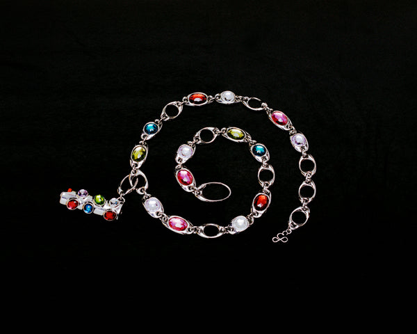 Gemstoned Lighter Clip in Confetti