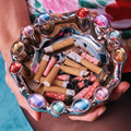 Gemstoned Ashtray in Multi-stone Thumbnail