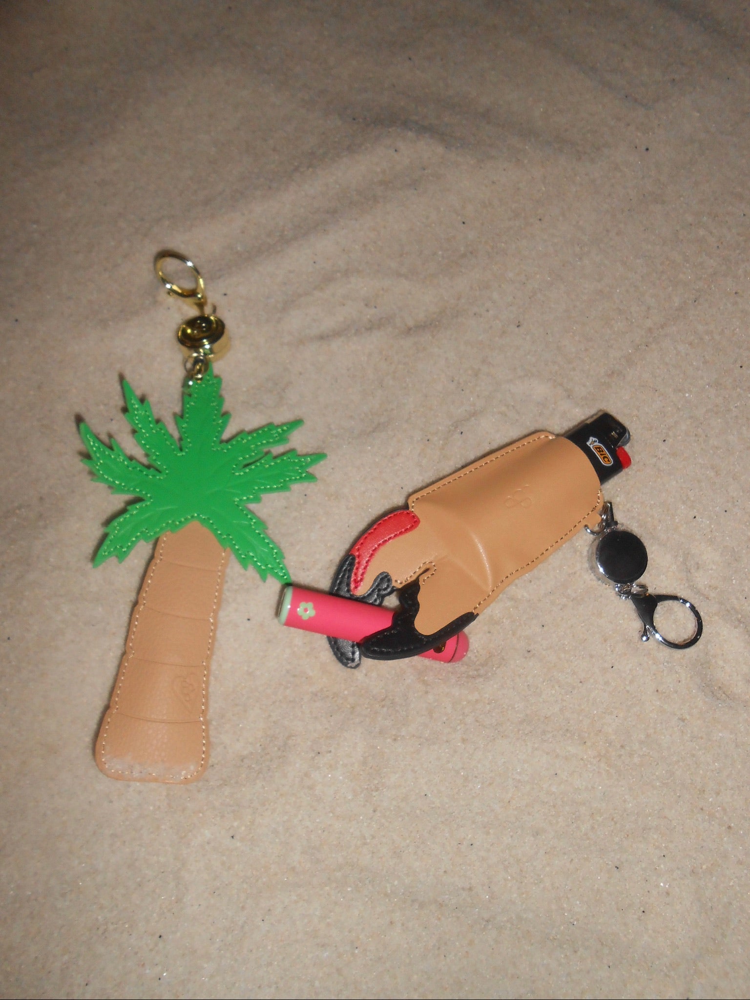 Retractable Lighter Keychains in Sample Sale
