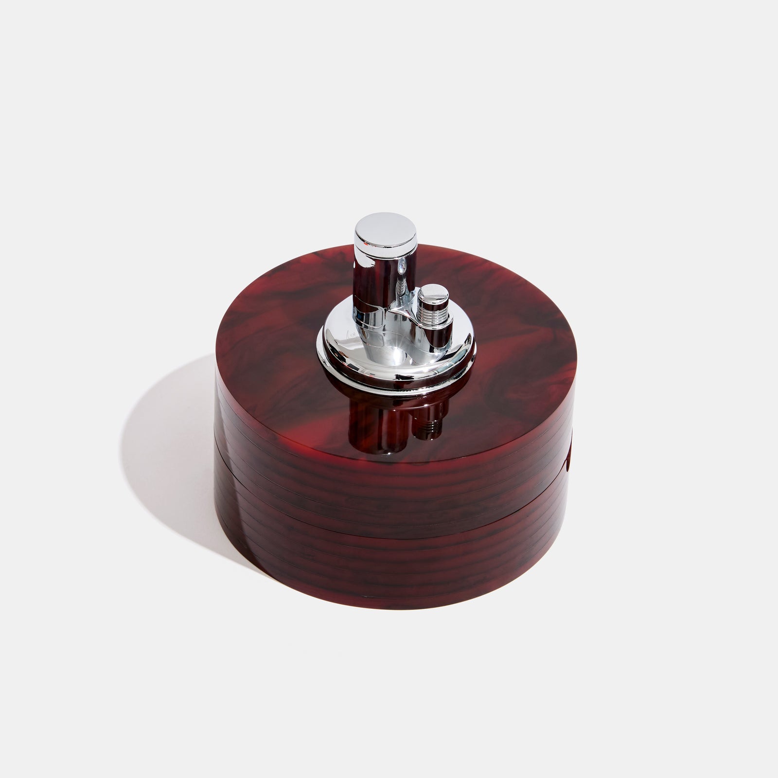 Tabletop Lighter in Red Tortoise