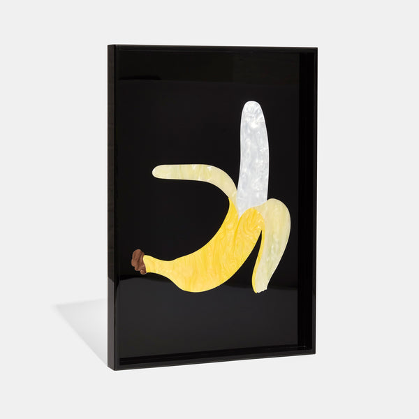 XL Banana Tray in Black