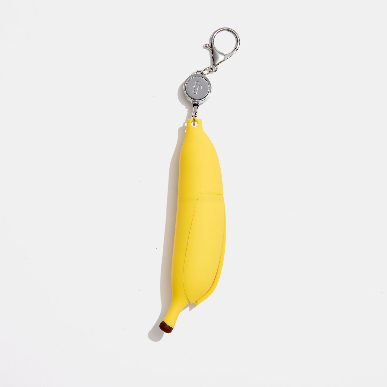 Retractable Lighter Keychain in Banana Peel