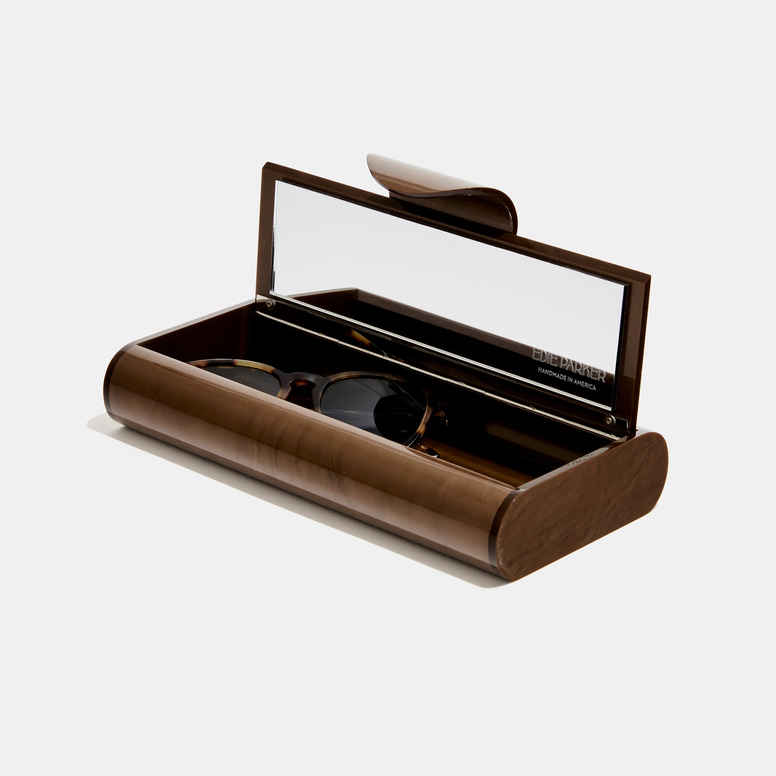 Large Lara in Brown Pearlescent