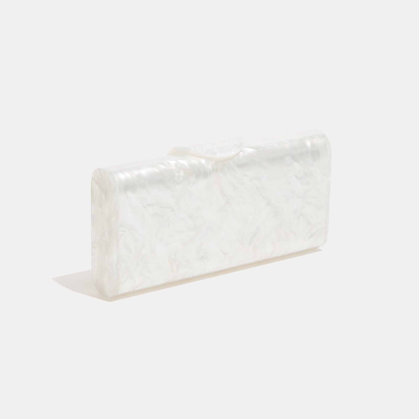 Large Lara in White Pearlescent