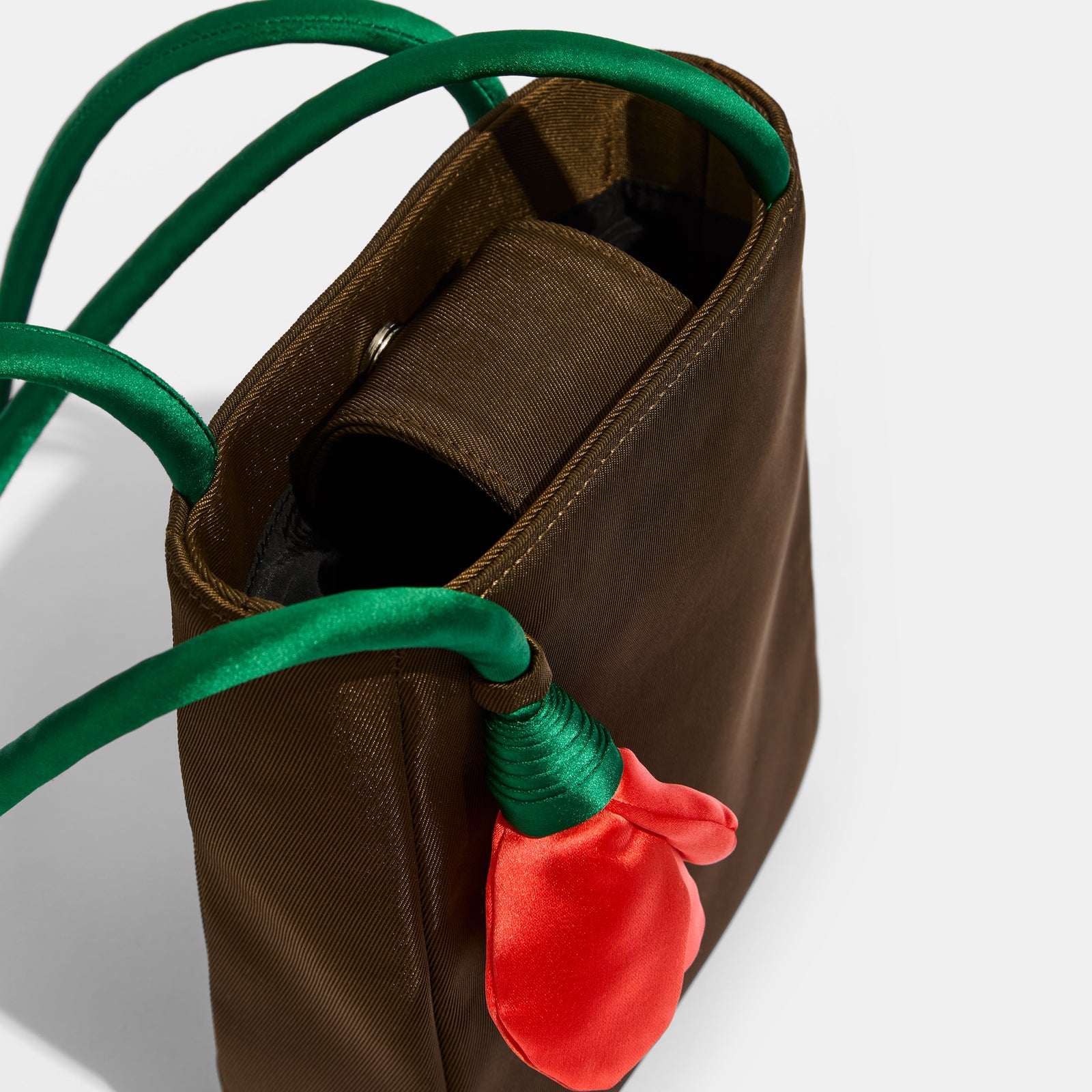 Flower Bag in Red Rose