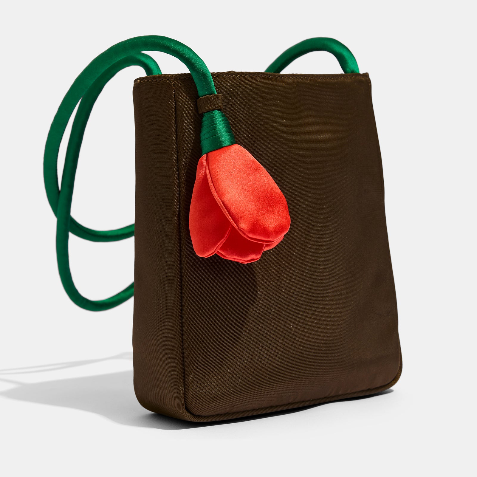 Flower Bag in Red Rose