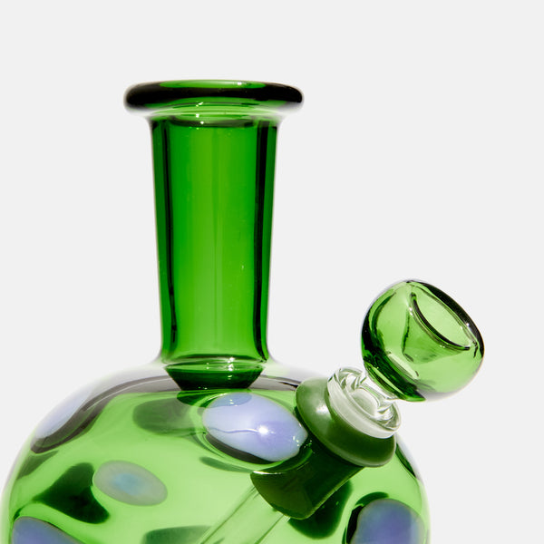 Spotted Bong in Blue Green