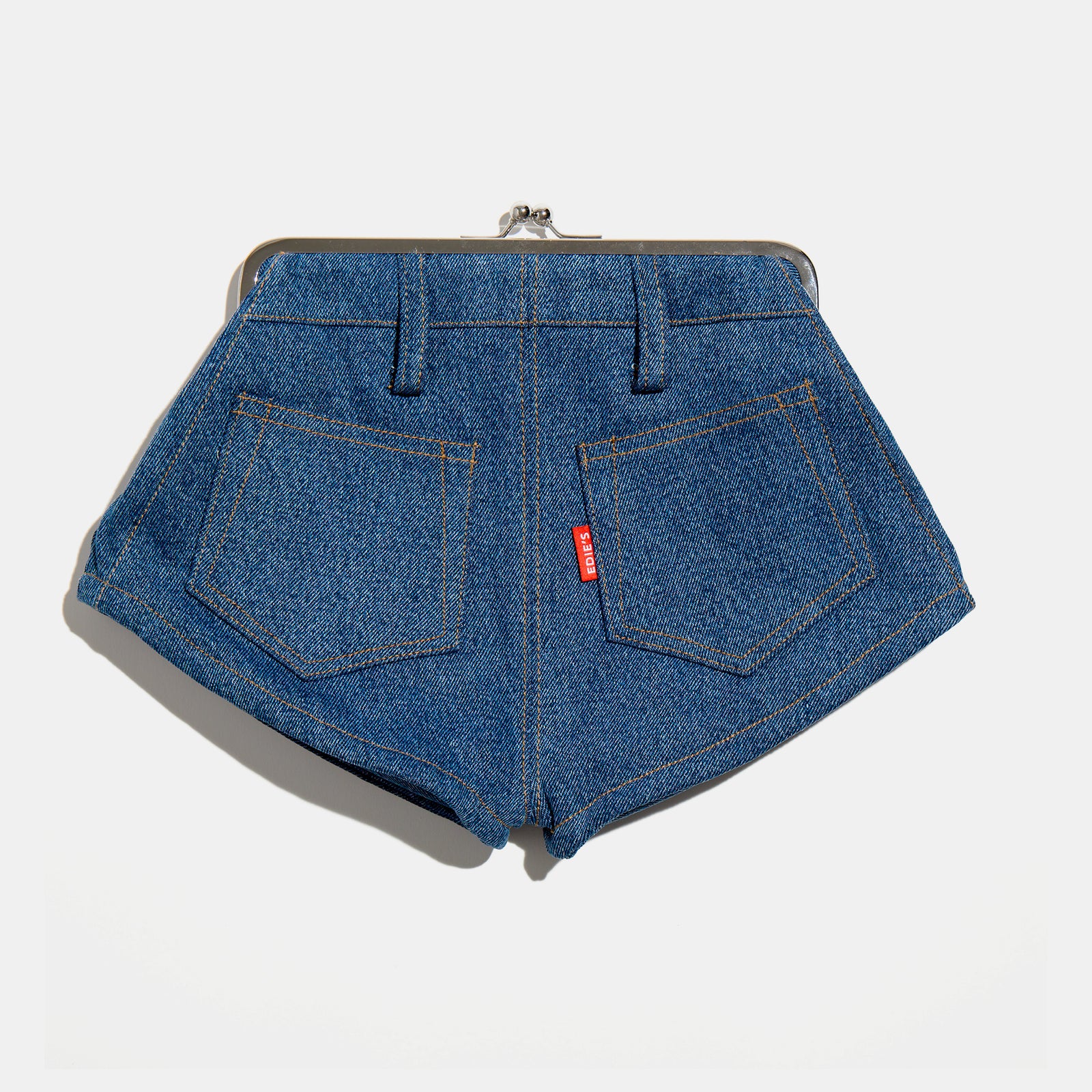 Hot Pants Bag in Denim