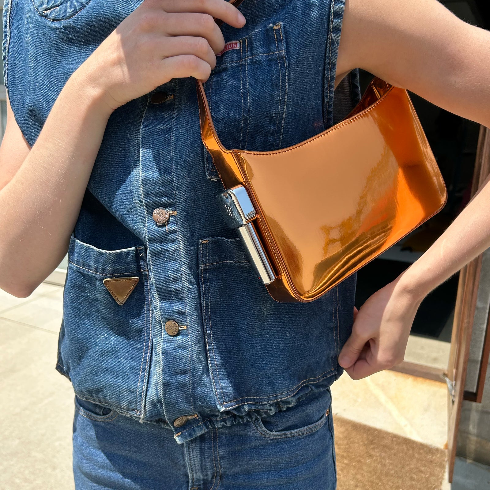 Burn Shoulder Bag in Sunset Mirror