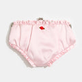 Undies Pouch in Pink Satin Thumbnail