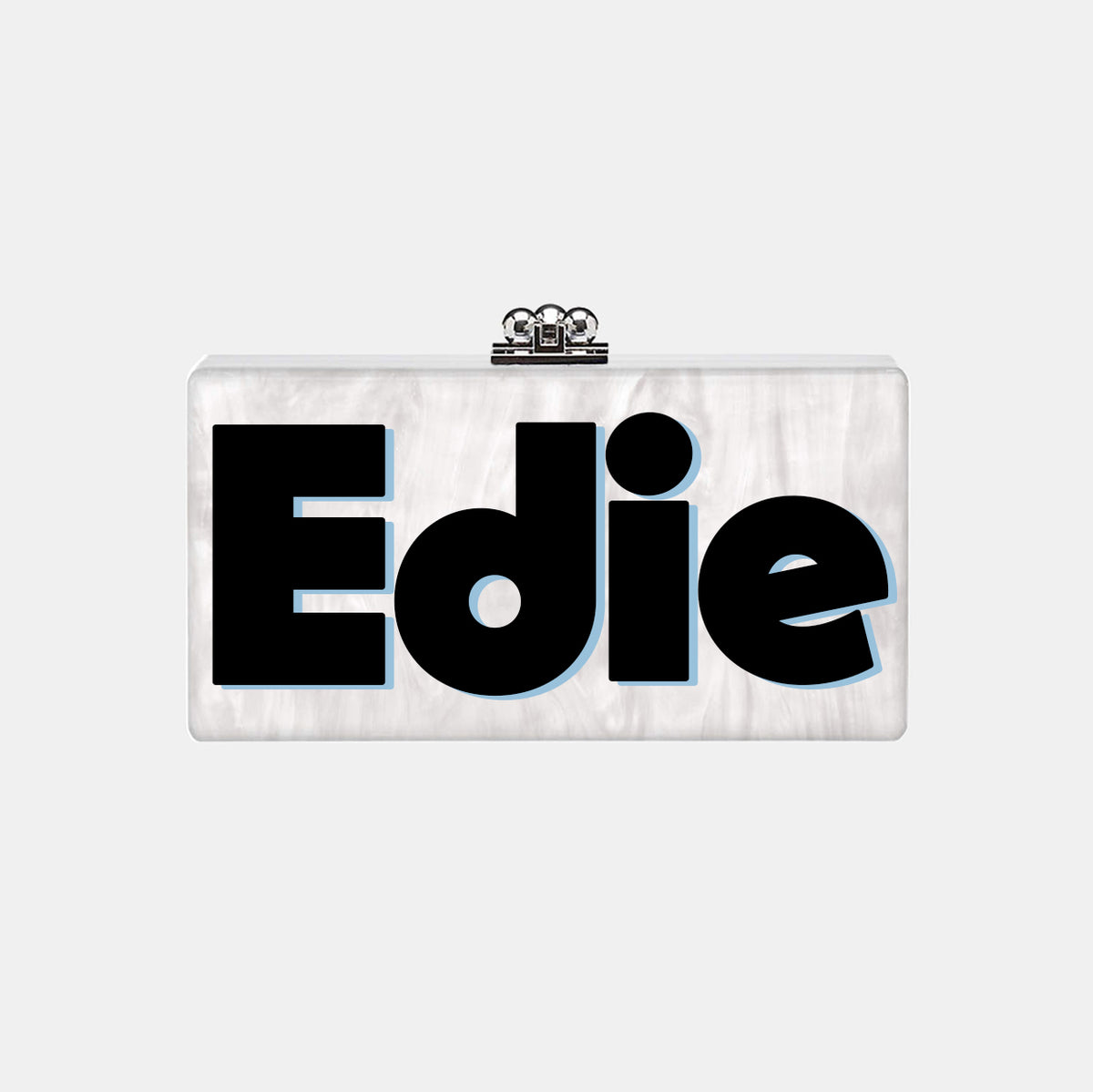 【Tomchan1028】Edie Parker 海外セレブクラッチ使用品 Slim Jean Box Clutch in Made to Order Acrylic