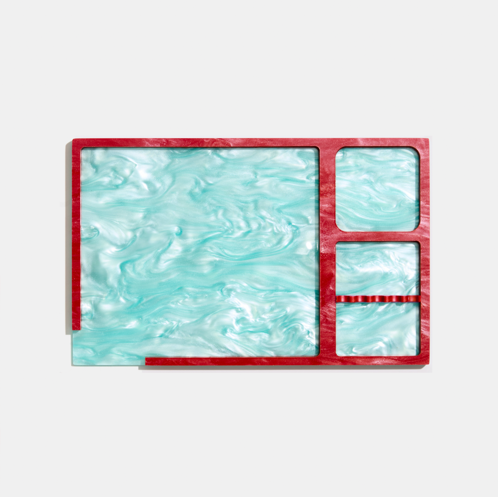 Rolling Tray in Tomato