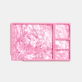 Rolling Tray in Mauve Pearlescent Thumbnail