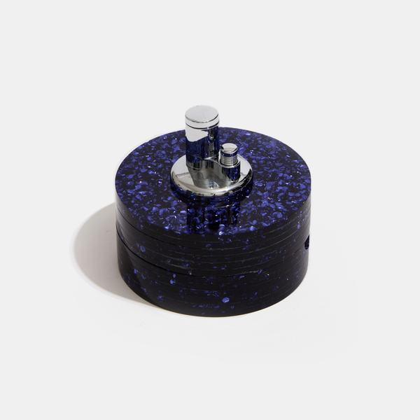 Tabletop Lighter in Purple Confetti