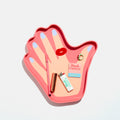 Large Hand Tray in Pink Thumbnail