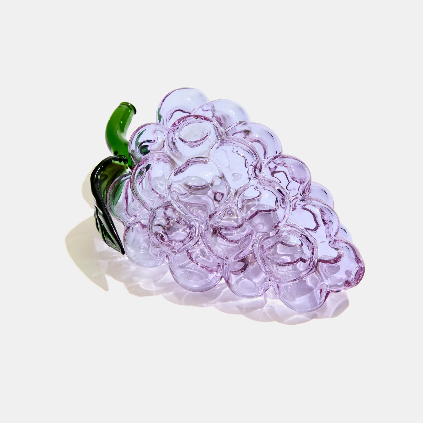 Glass Fruit Pipe in Purple Grapes