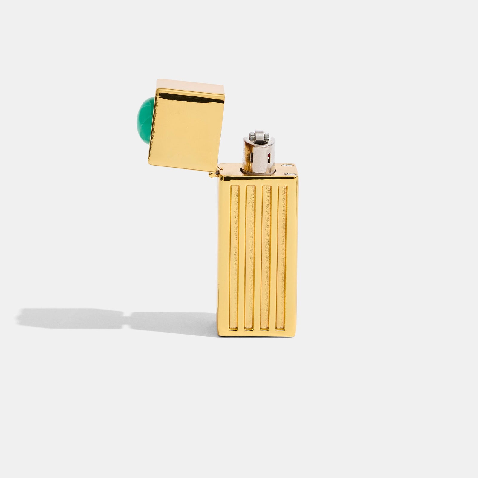 Lipstick Lighter Case in Gold