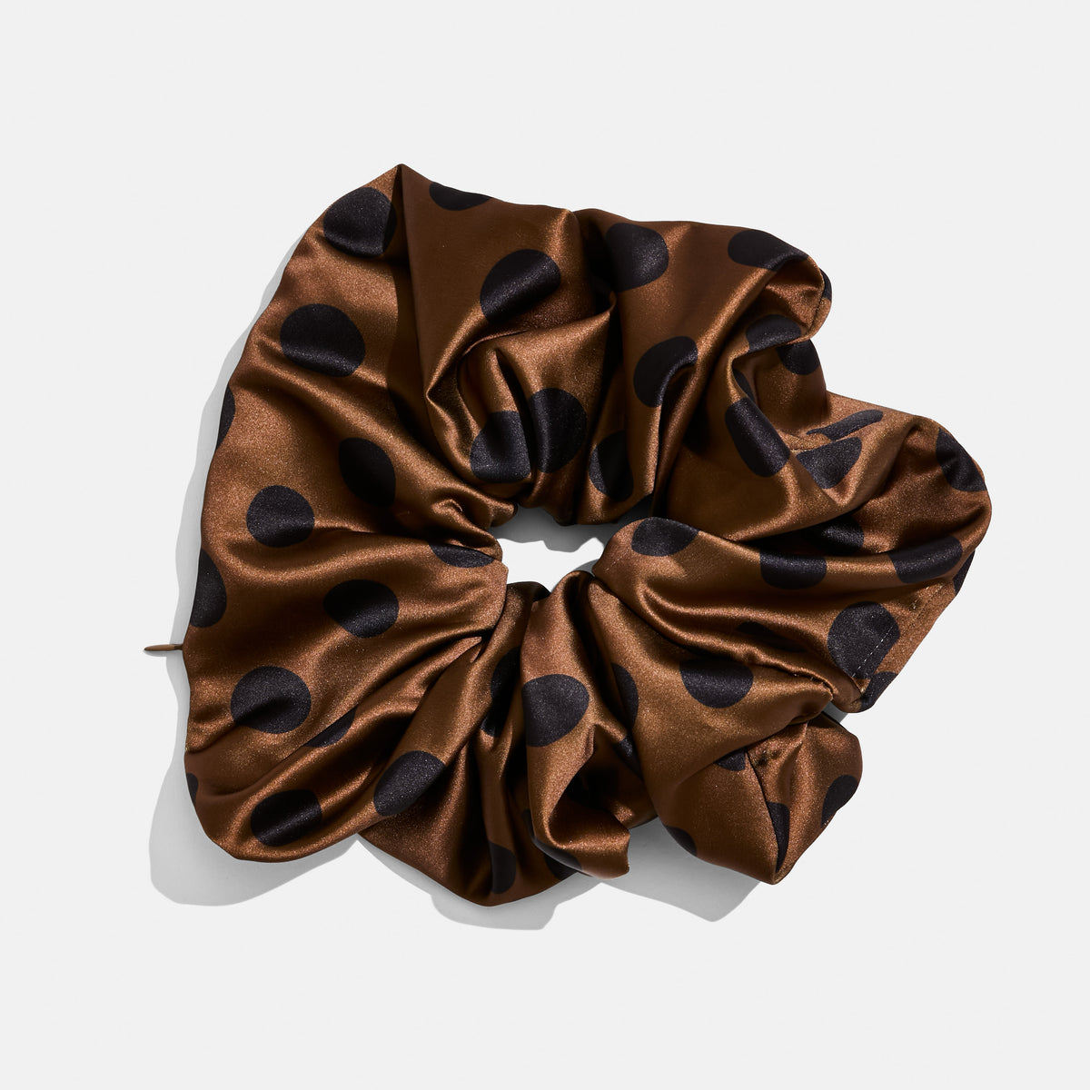 Edie Parker XL Stash Scrunchie in Brown