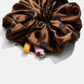 XL Stash Scrunchie in Brown Thumbnail