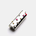 Little Gems Lighter Case in Pink Silver Thumbnail