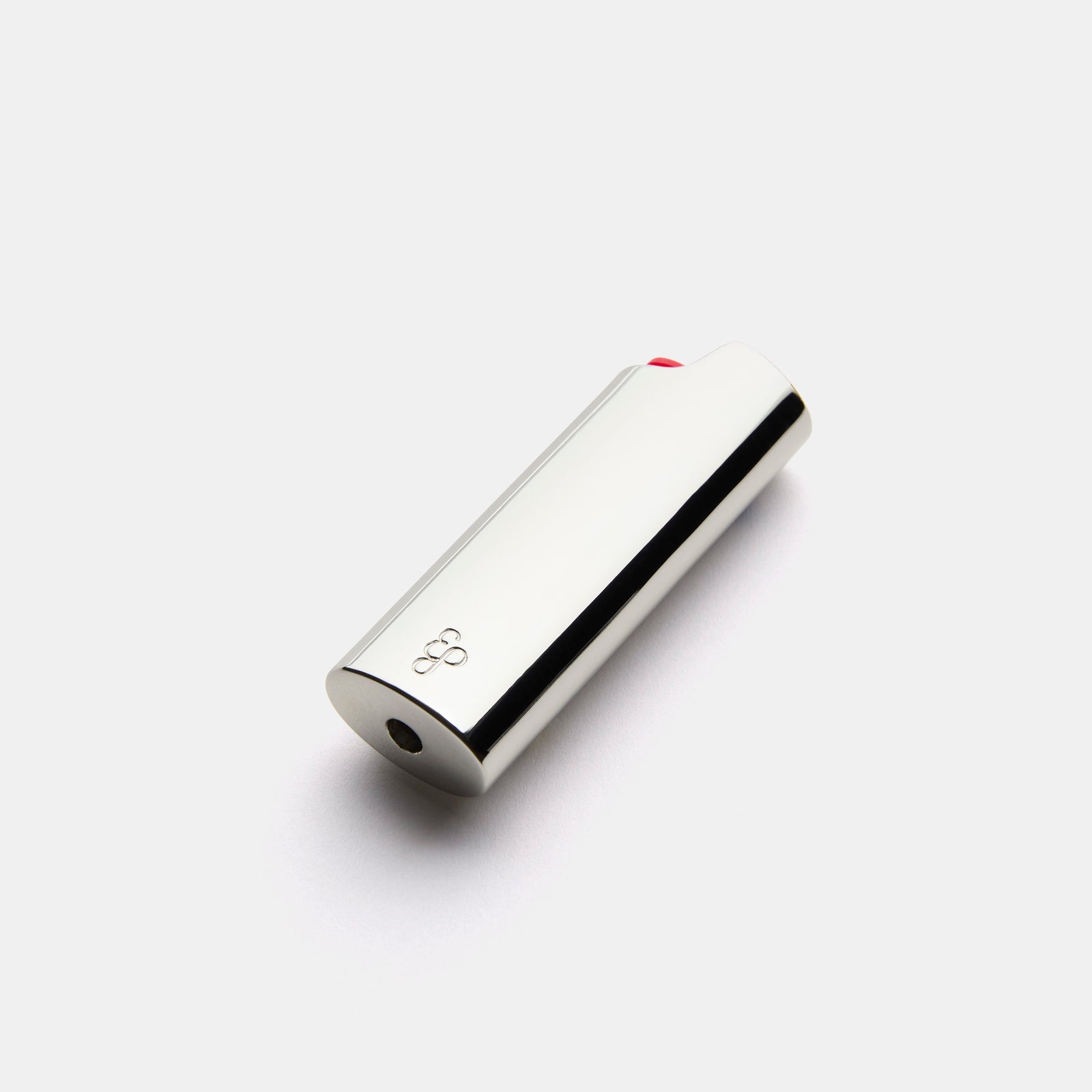 Little Gems Lighter Case in Pink Silver