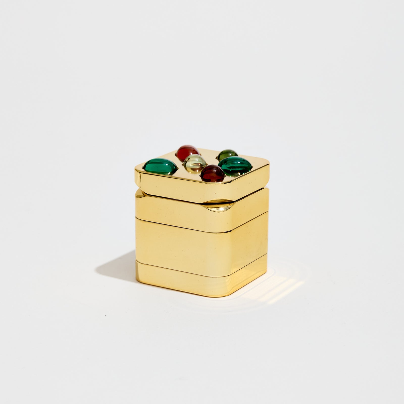 Gemstoned Grinder in Gold