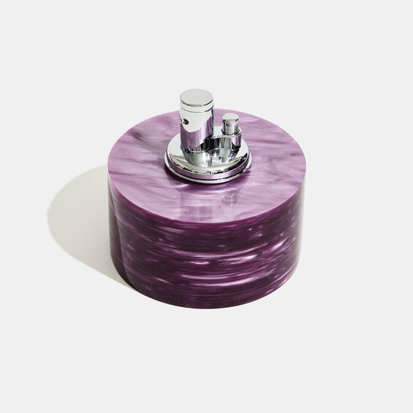 Tabletop Lighter in Lavender Pearlescent