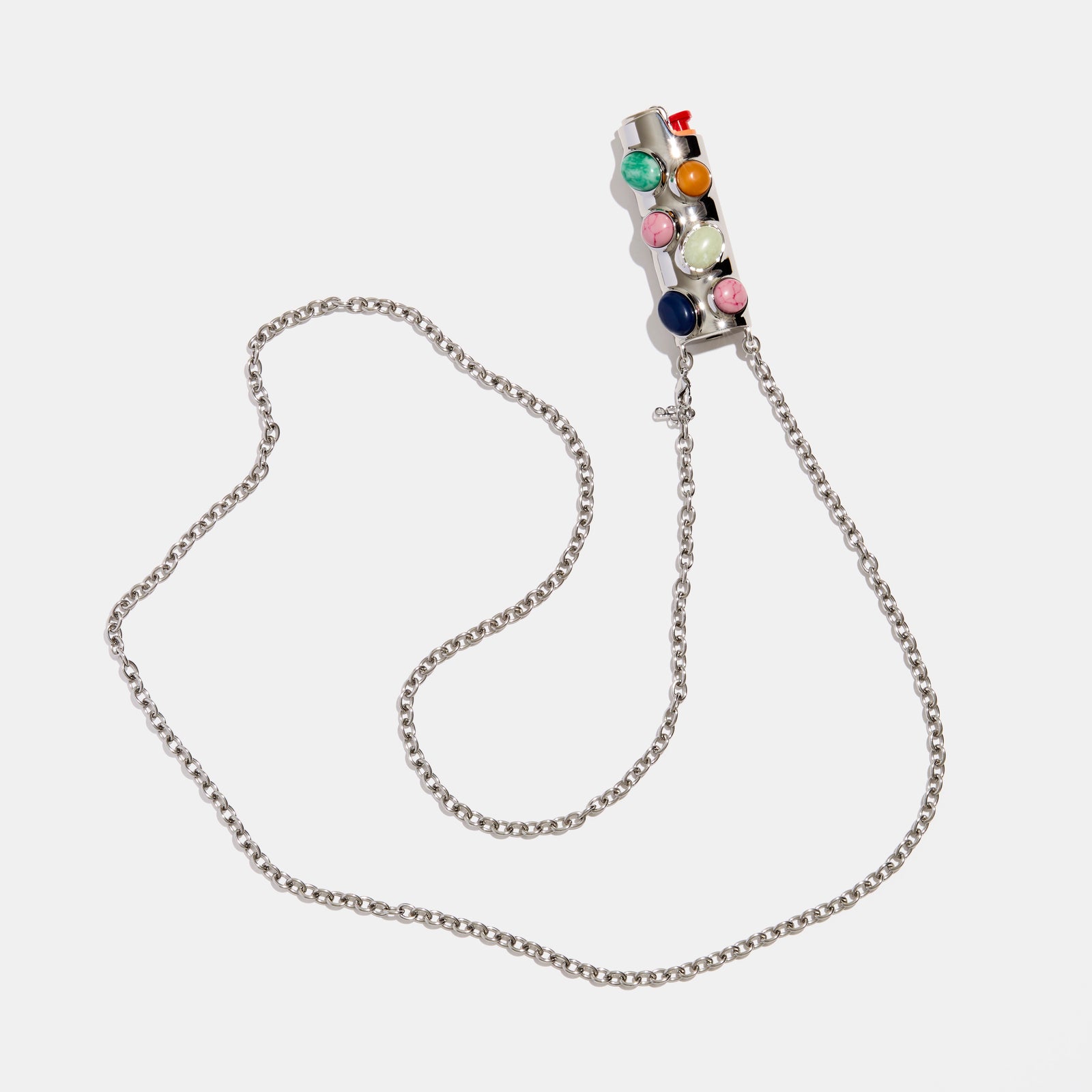 Stoned Crossbody Lighter Case in Tropical