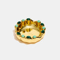 Gemstoned Ashtray in Malachite Thumbnail