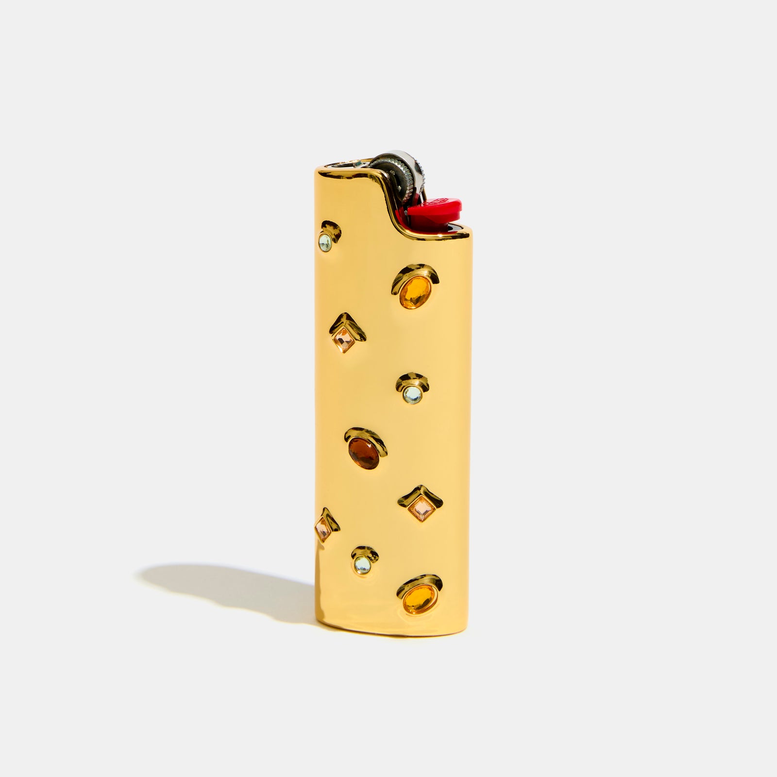 Little Gems Lighter Case in Golden