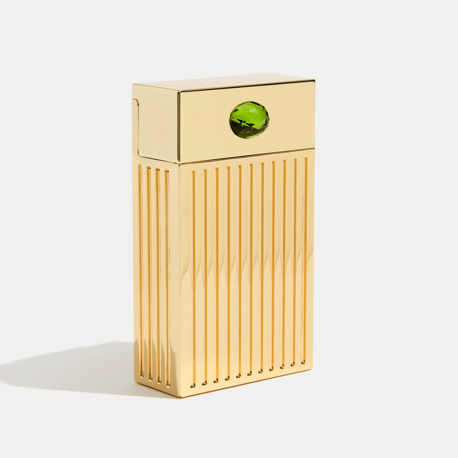 Solitaire Cig Case in Peridot