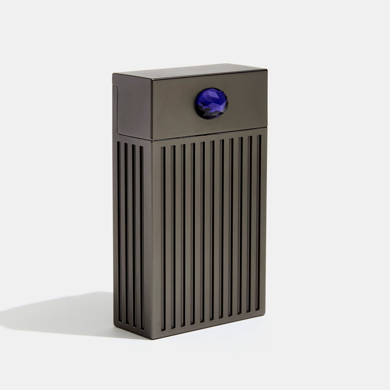 Solitaire Cig Case in Tanzanite