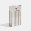 Solitaire Cig Case in Rhodolite Thumbnail