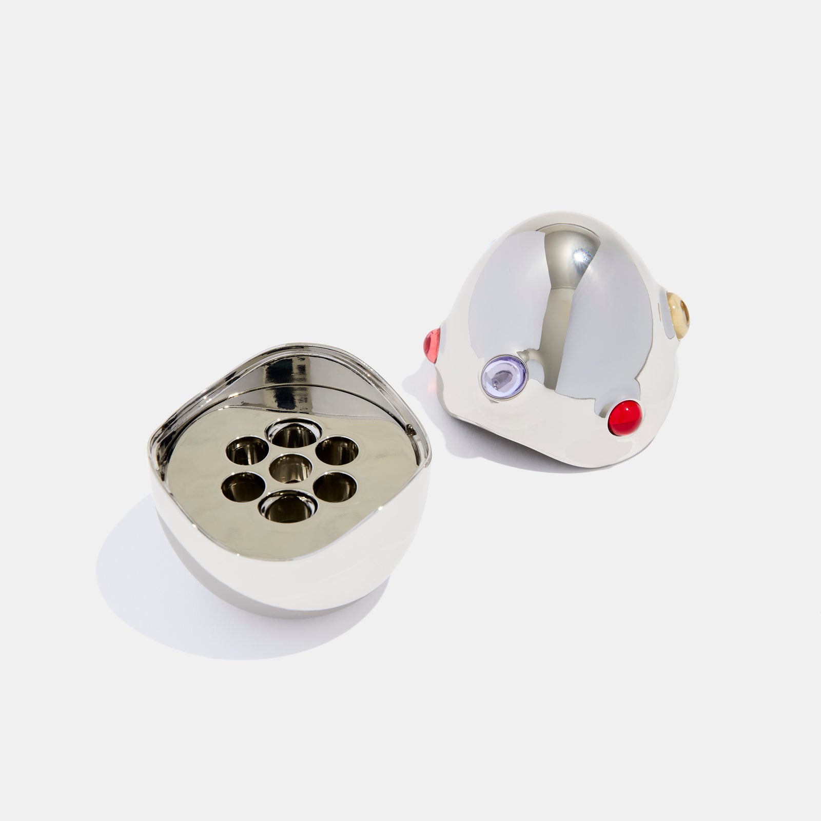Heirloom Egg Cig Holder in Multi-Stone