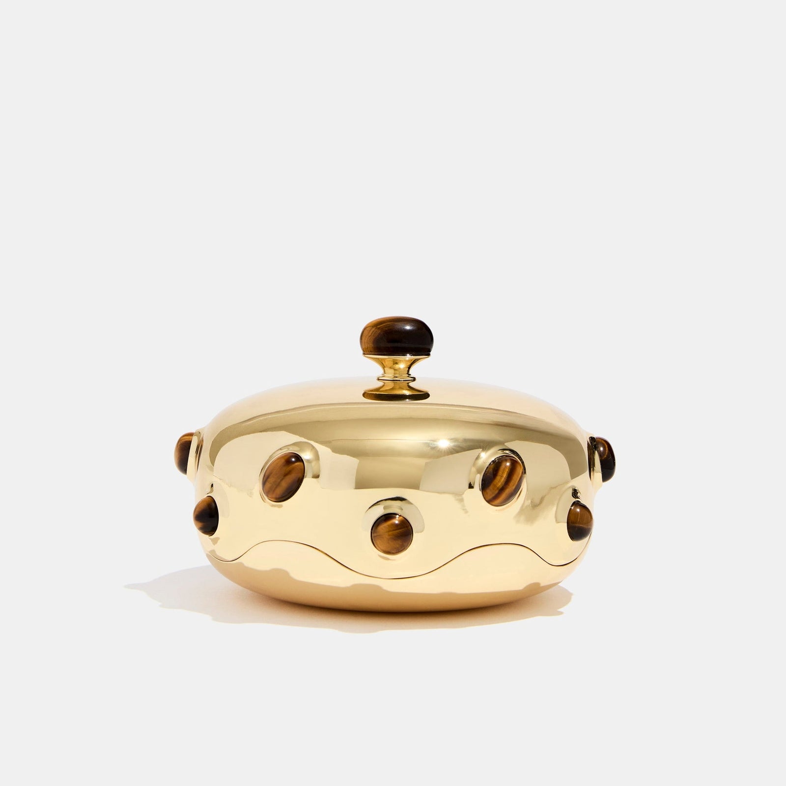 Heirloom Tabletop Lighter in Tigers Eye