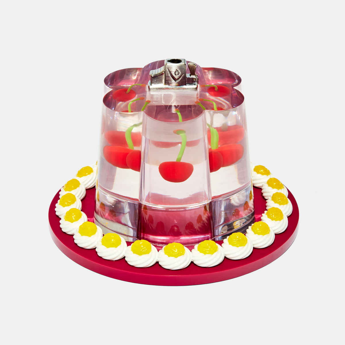 Jelly Tabletop Lighter in Cherry