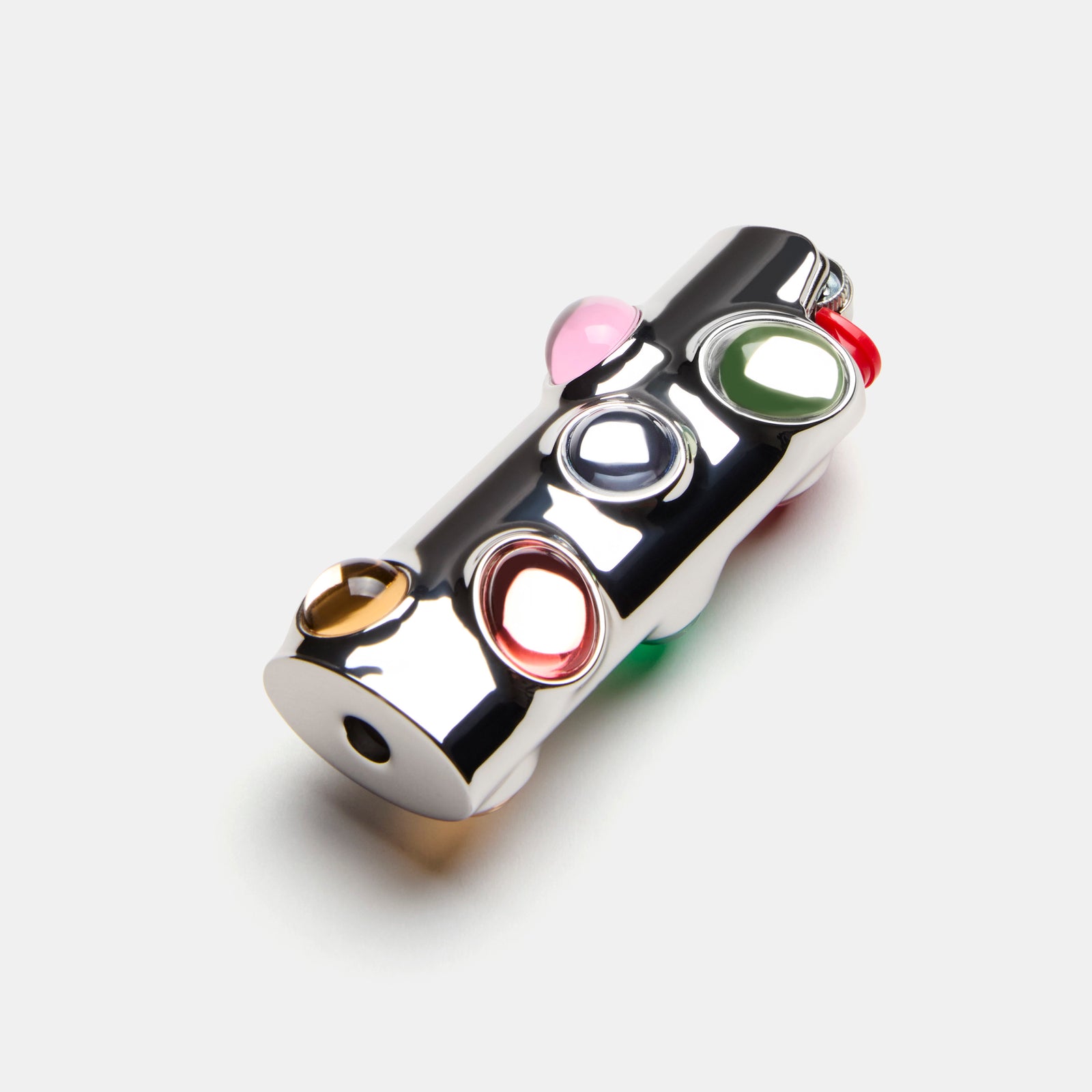 Gemstoned Lighter Case in Multi-stone