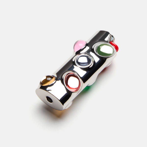 Gemstoned Lighter Case in Multi-stone