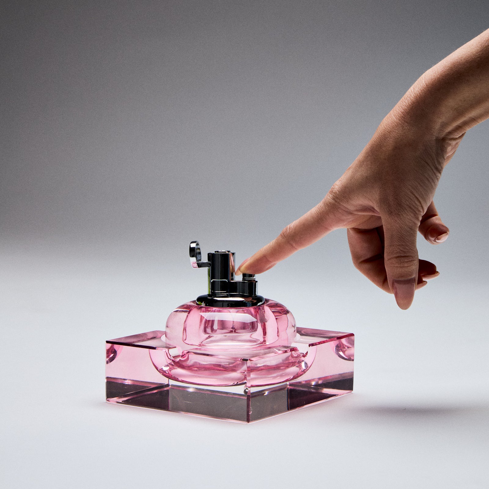 Glass Tabletop Lighter