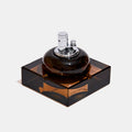 Glass Tabletop Lighter in Espresso Thumbnail