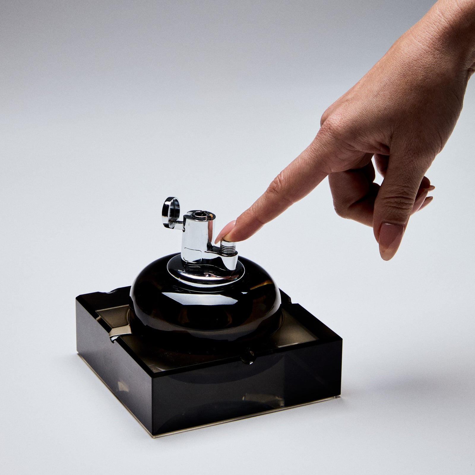 Glass Tabletop Lighter