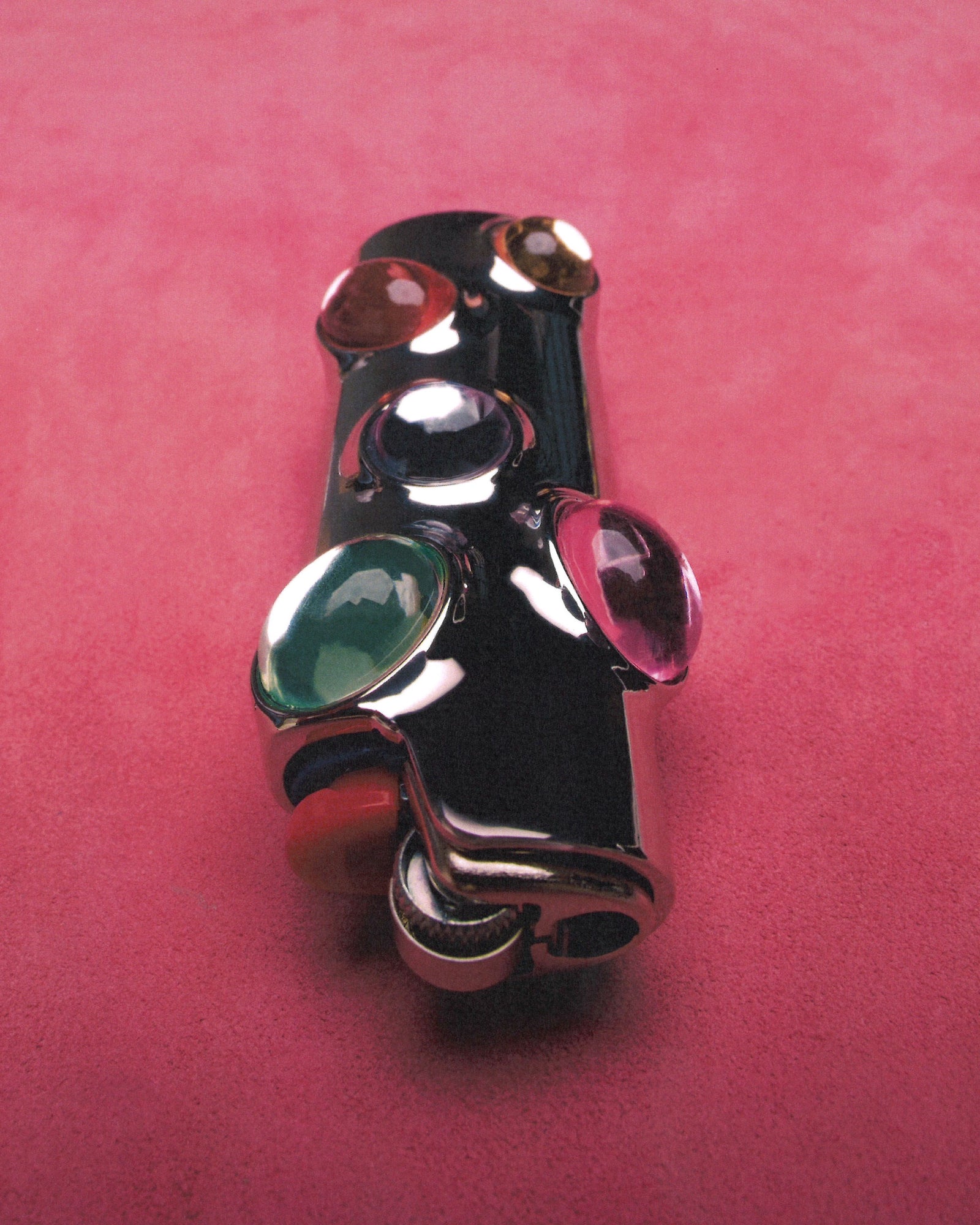 Gemstoned Lighter Case in Multi-stone