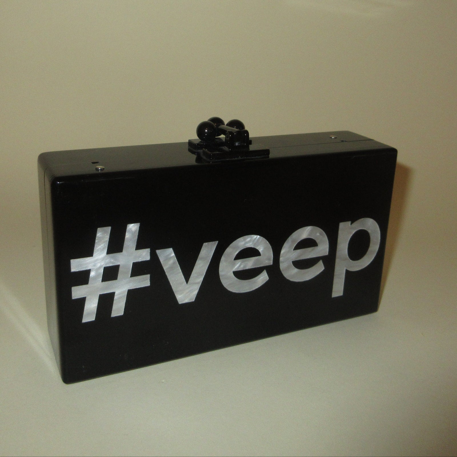 Veep Acrylic Clutch in Sample Sale