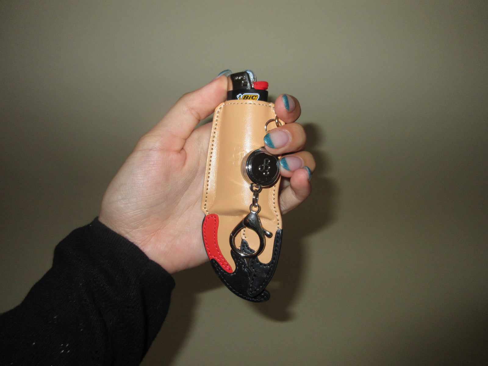 Retractable Lighter Keychains in Sample Sale