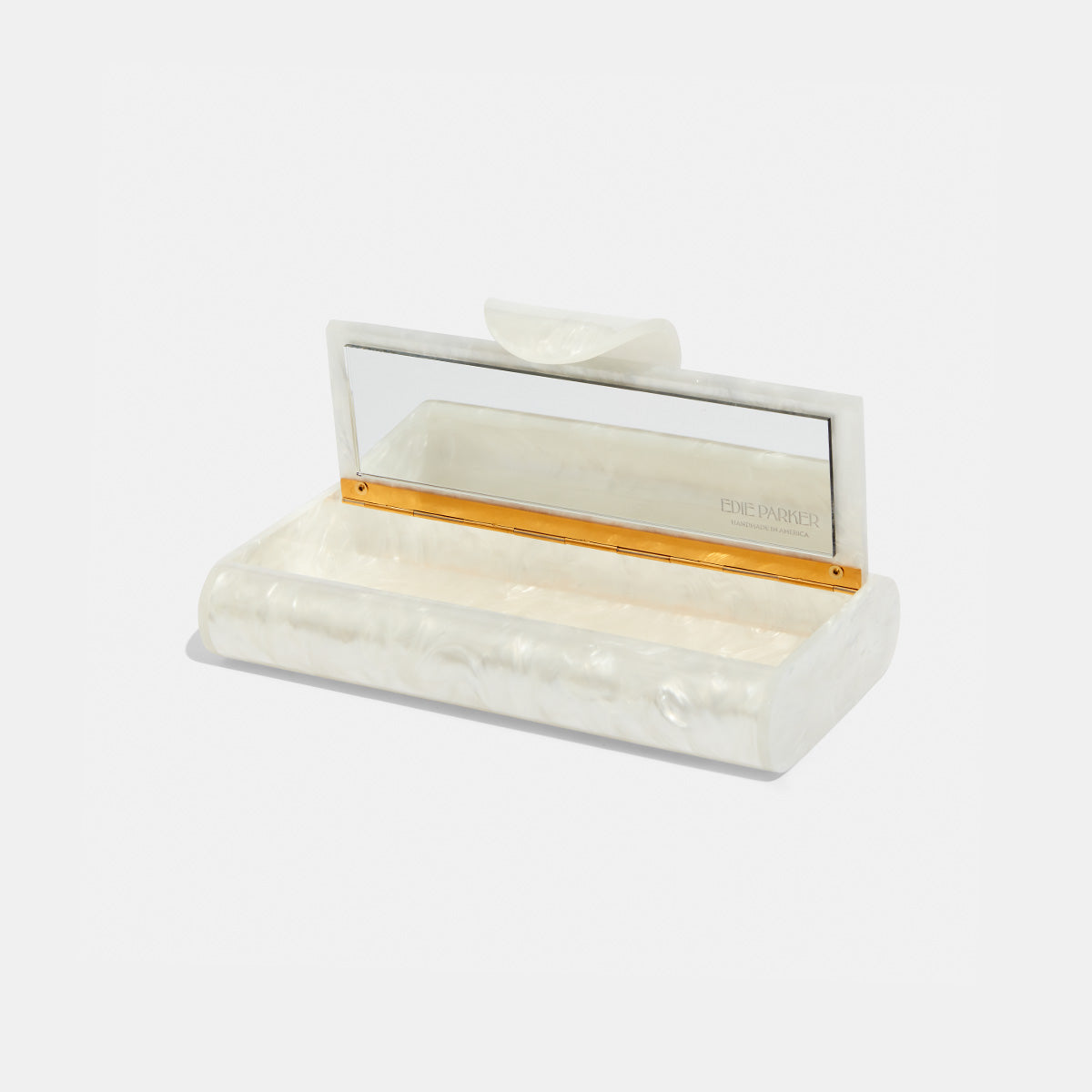 9 Am Clutch in White main image 0