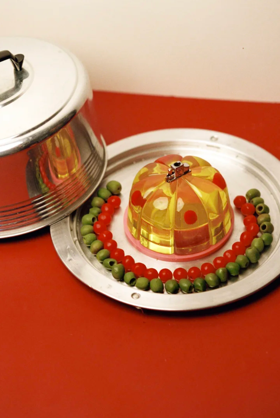 Jelly Tabletop Lighter in Lemon