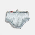 Undies Pouch with Chain in Silver Thumbnail