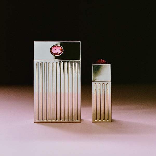 Solitaire Cig Case in Rhodolite
