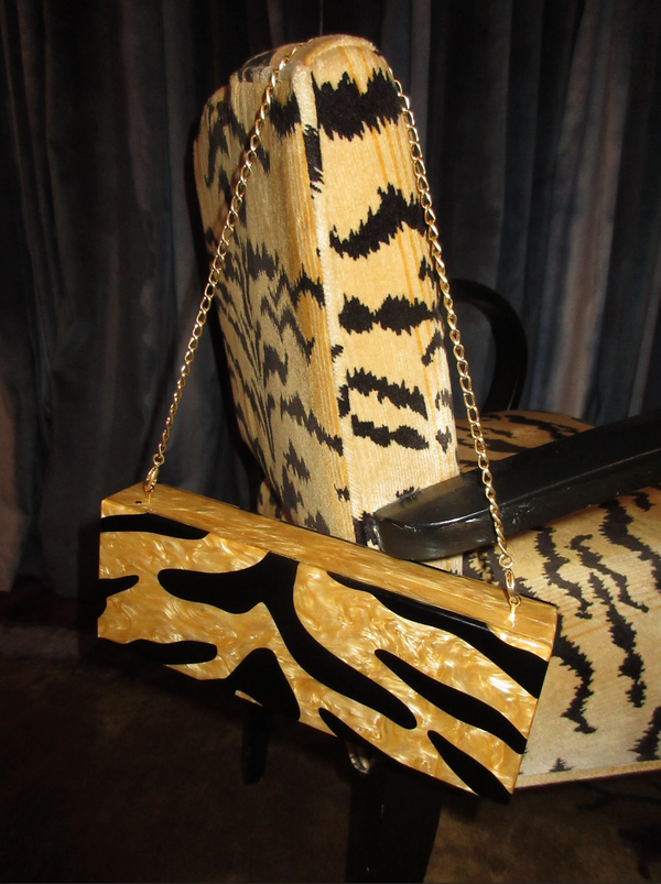 Tiger Slim Flavia in Gold