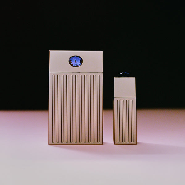 Solitaire Cig Case in Tanzanite